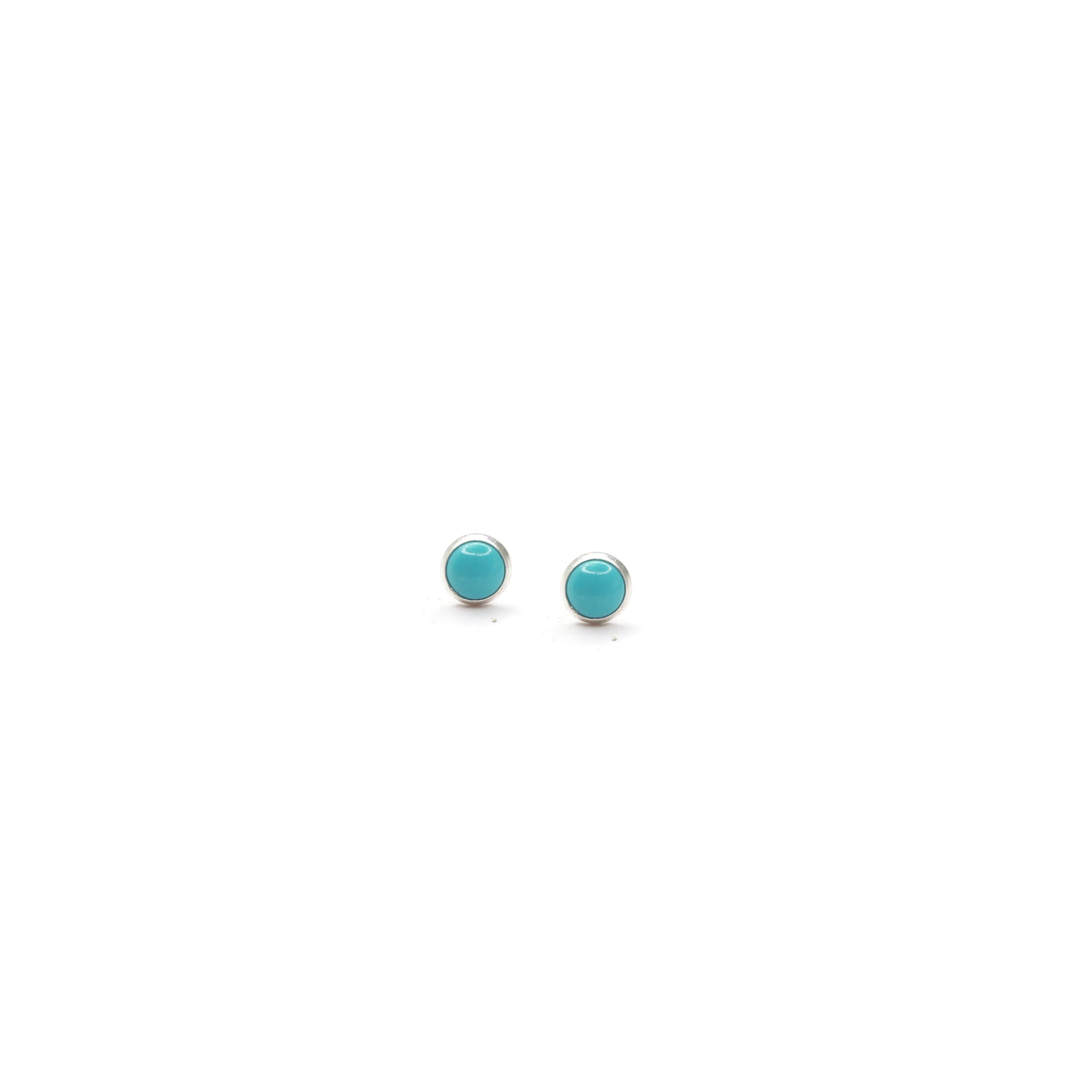 4mm Turquoise Studs