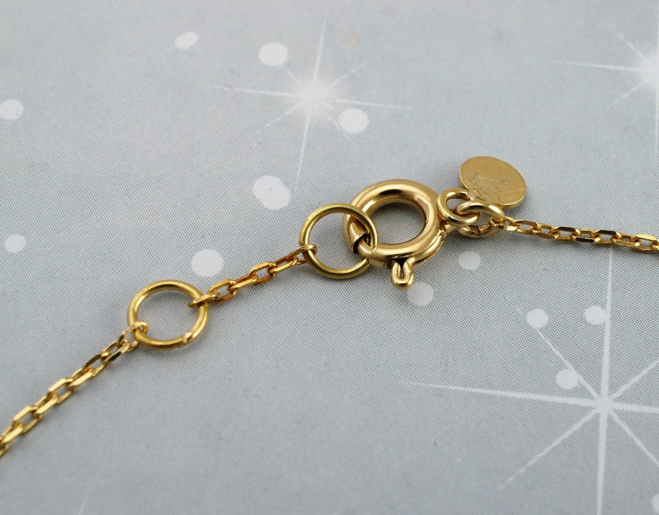 9ct White & Yellow Gold Graduated Balls Adjustable Bracelet