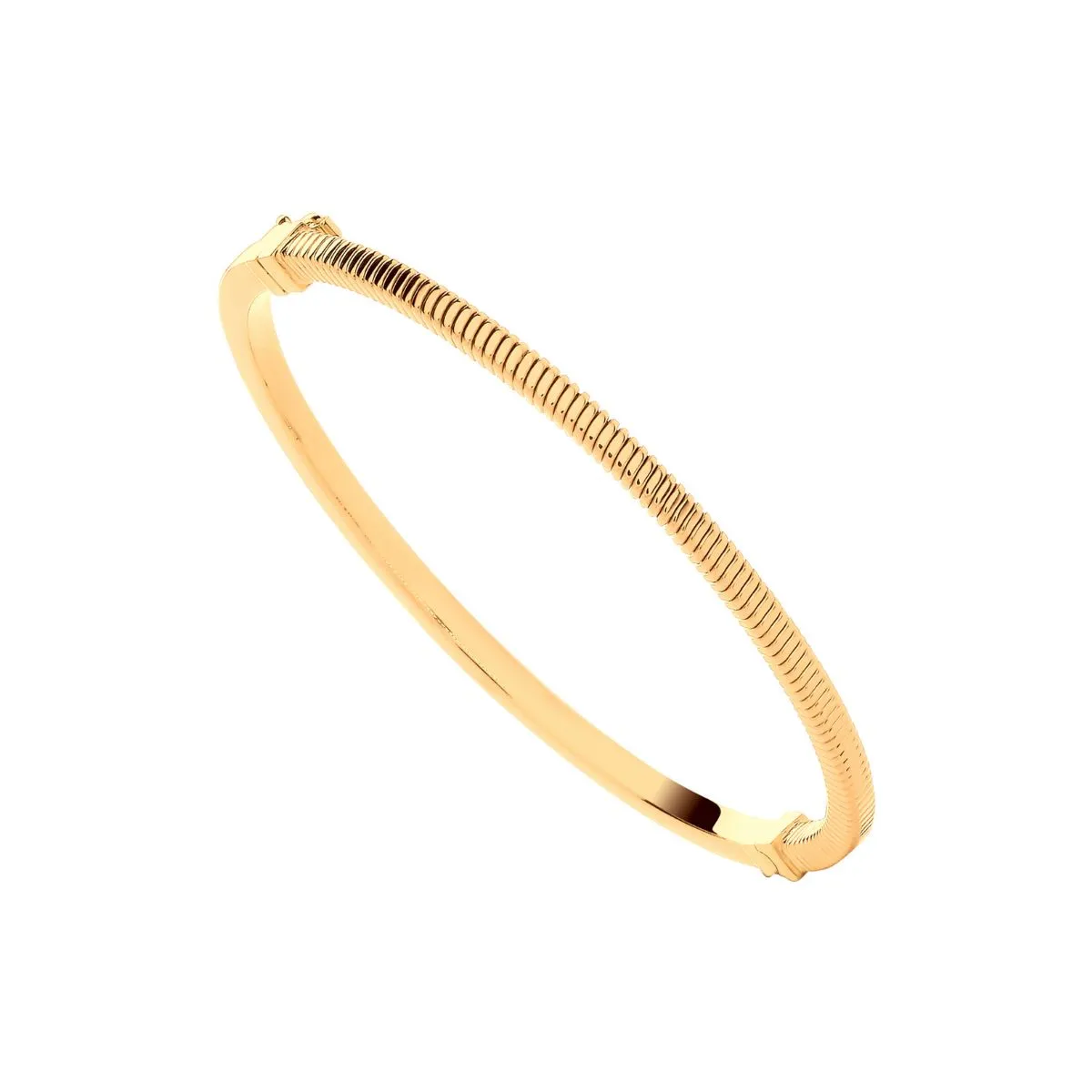 9K Yellow Gold Snake Style Bangle