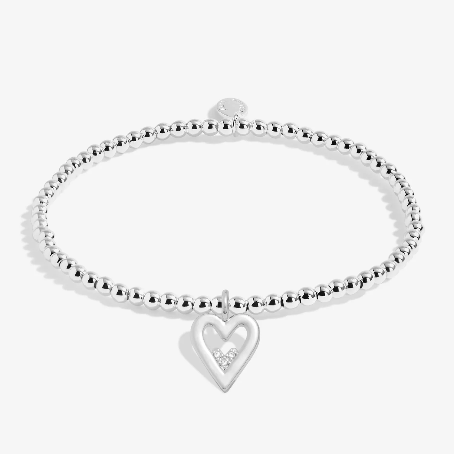 A Little Happy Birthday Daughter Silver Plated Bracelet 7407