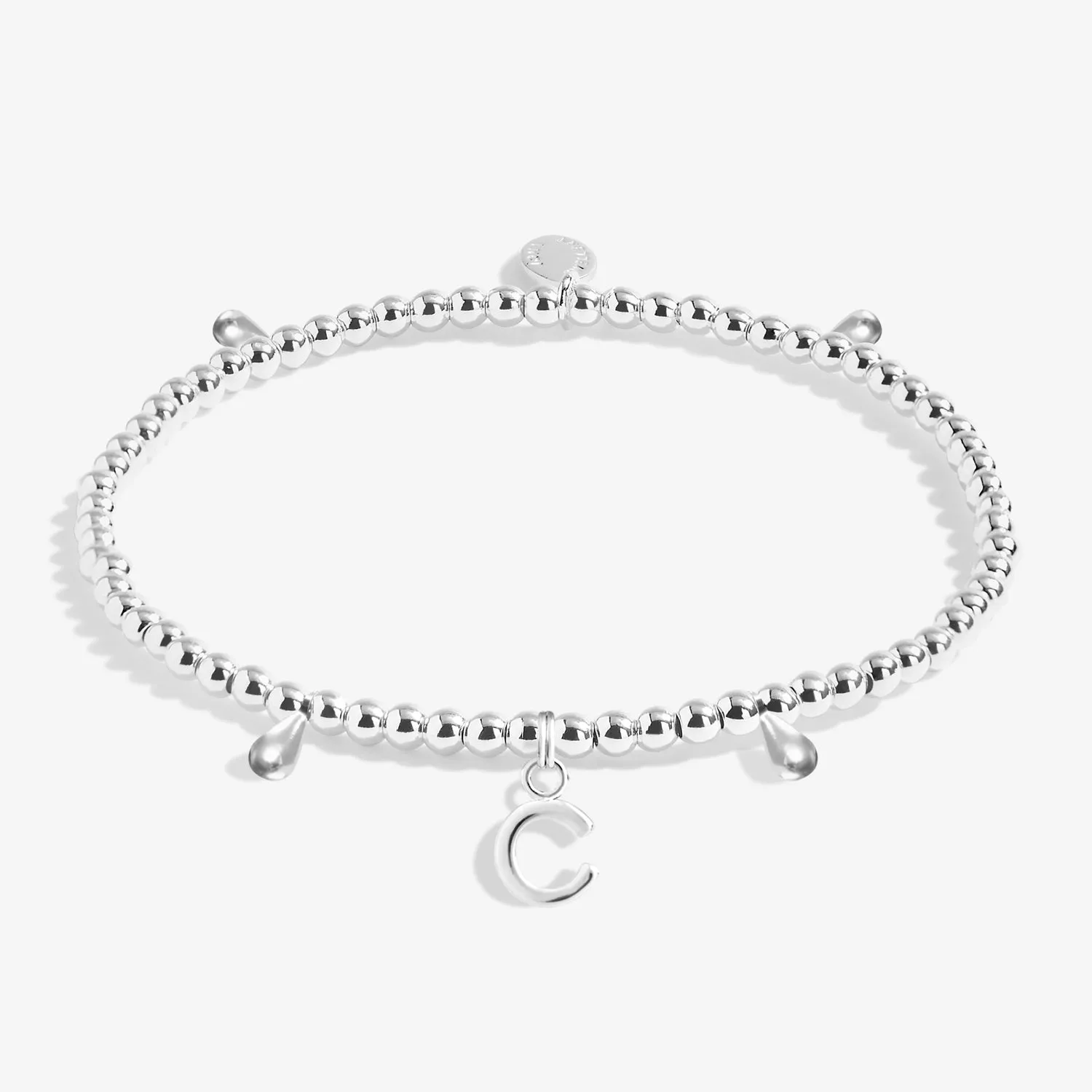 Alphabet A Little C Silver Plated Bracelet 7744