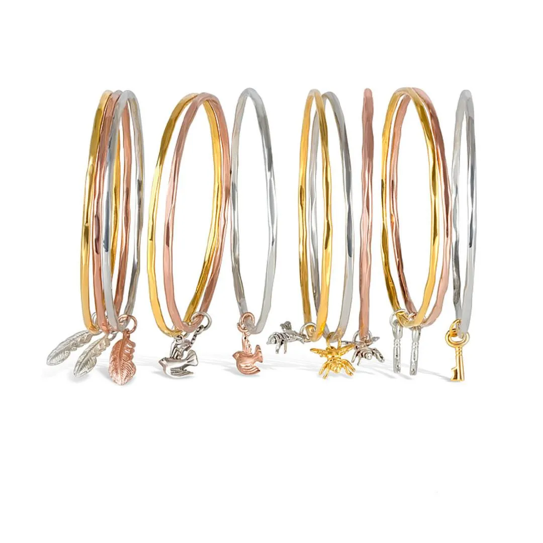 Bee Bangle | Gold - Silver