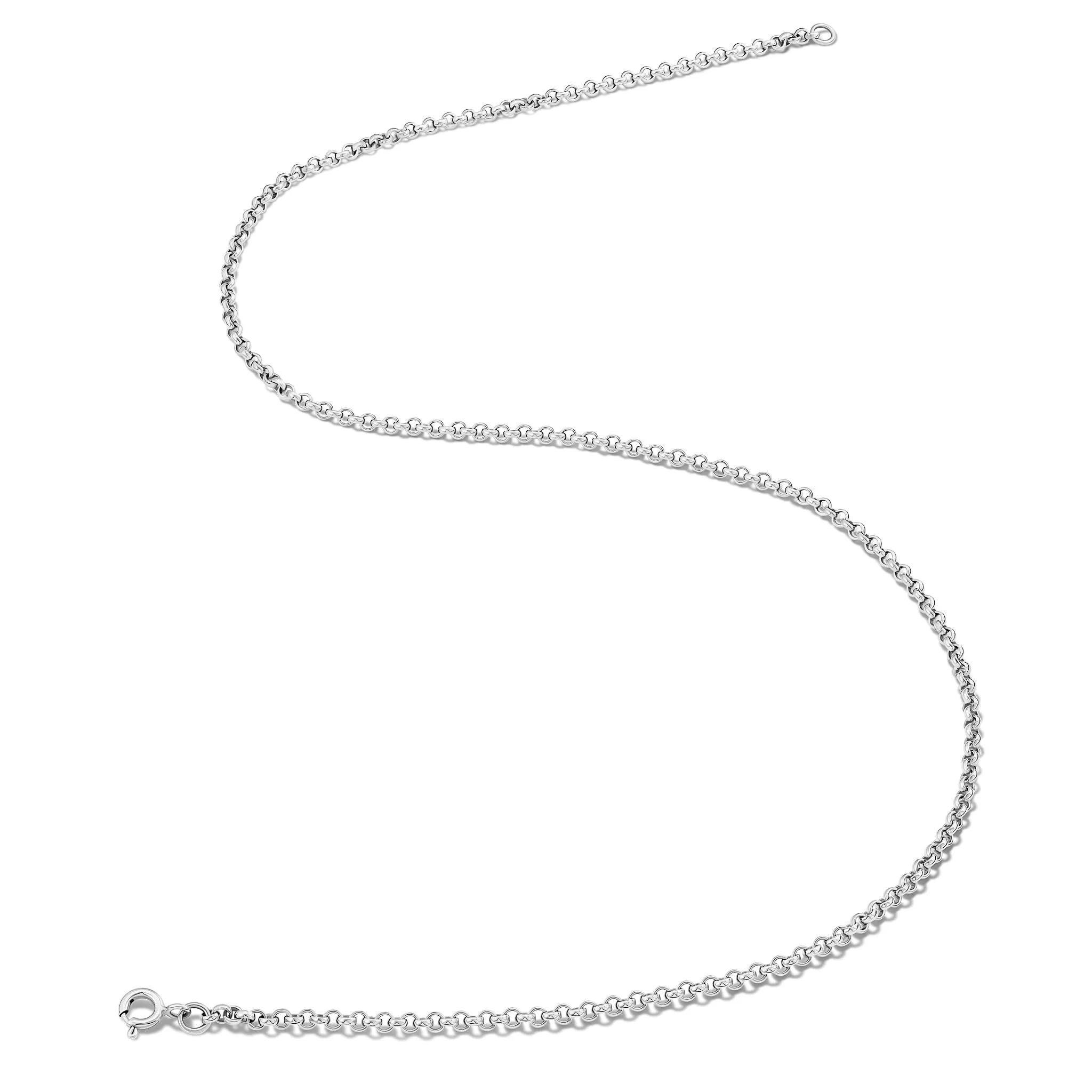 Belcher Mini Chain White Gold