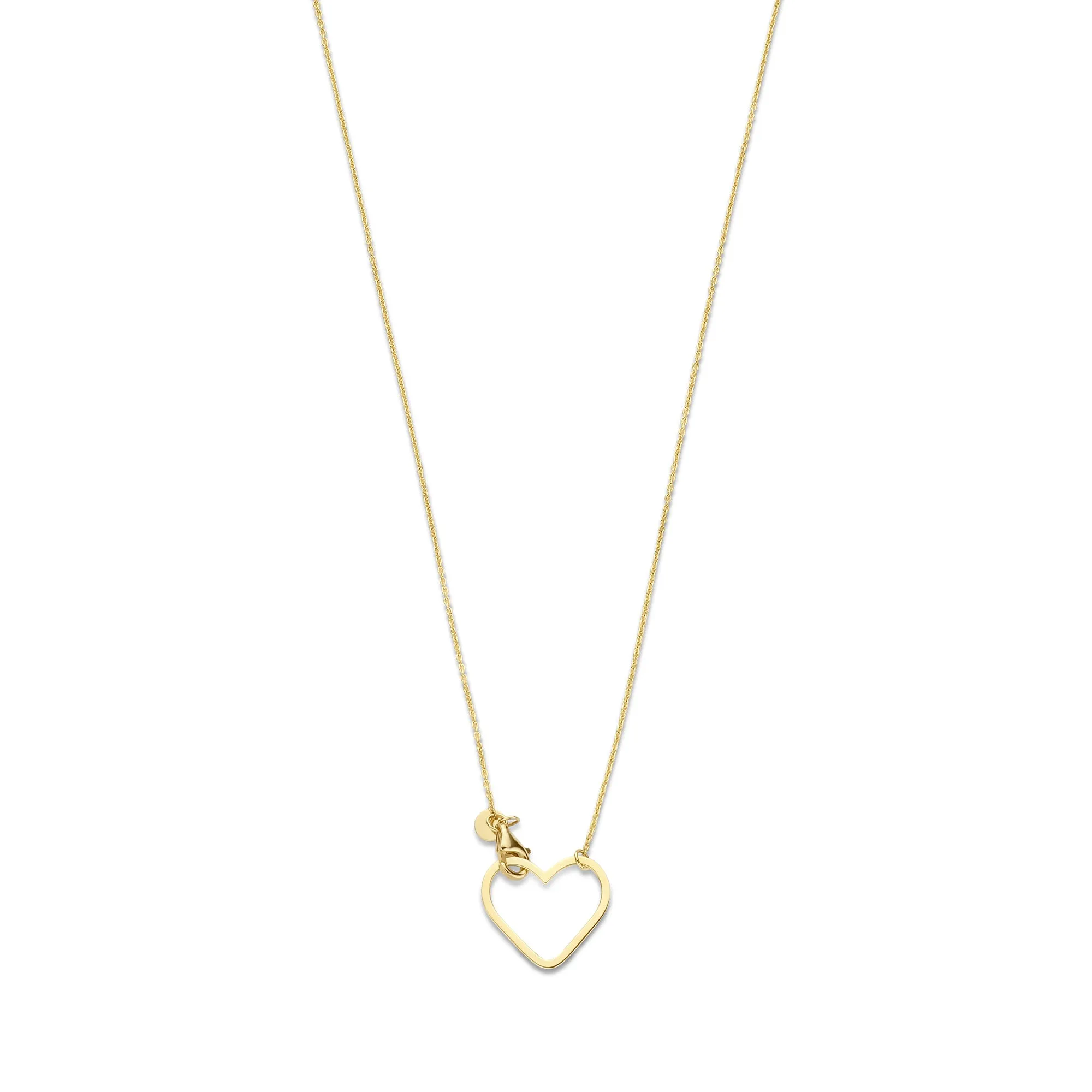 Belleville Amore 14 karat gold necklace with heart