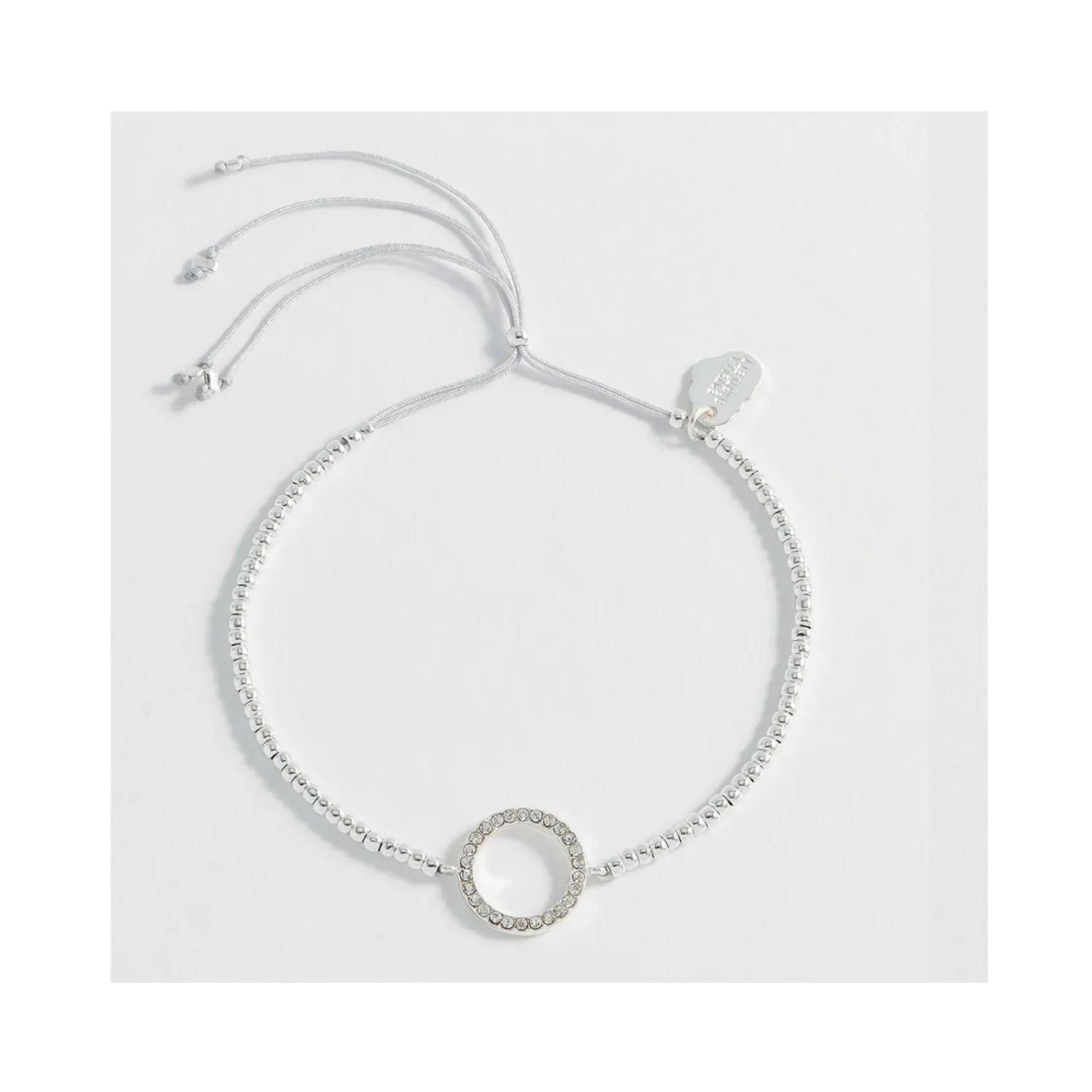 Bracelet Loiuse Full Circle CZ Silver Plated