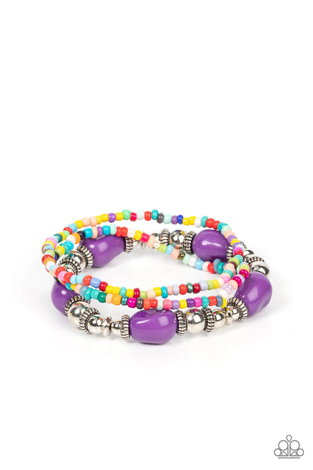 Bracelets Confidently Crafty - Purple B348