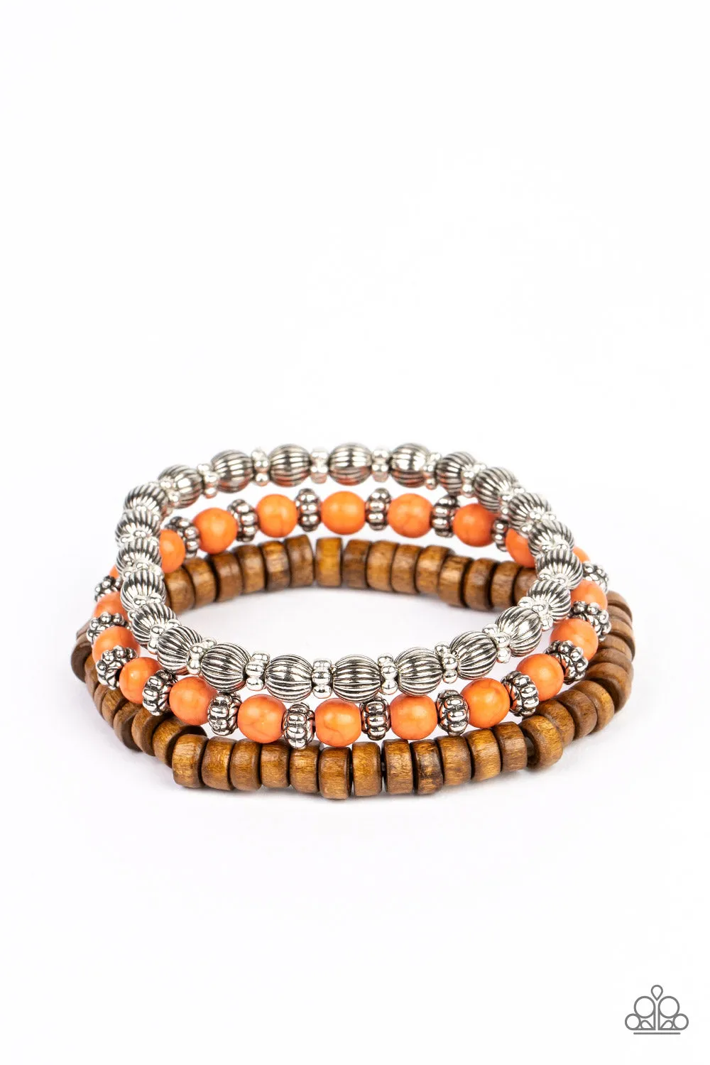 Bracelets ESCAPADE Route - Orange B2216