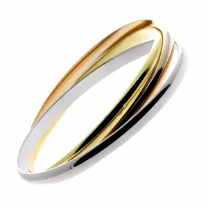 Cartier Trinity Gold Bangle Bracelet