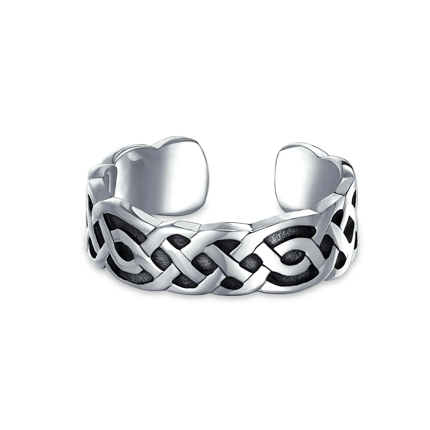 Celtic Knot Claddagh Heart Circle Triquetra Trinity Toe Ring Band