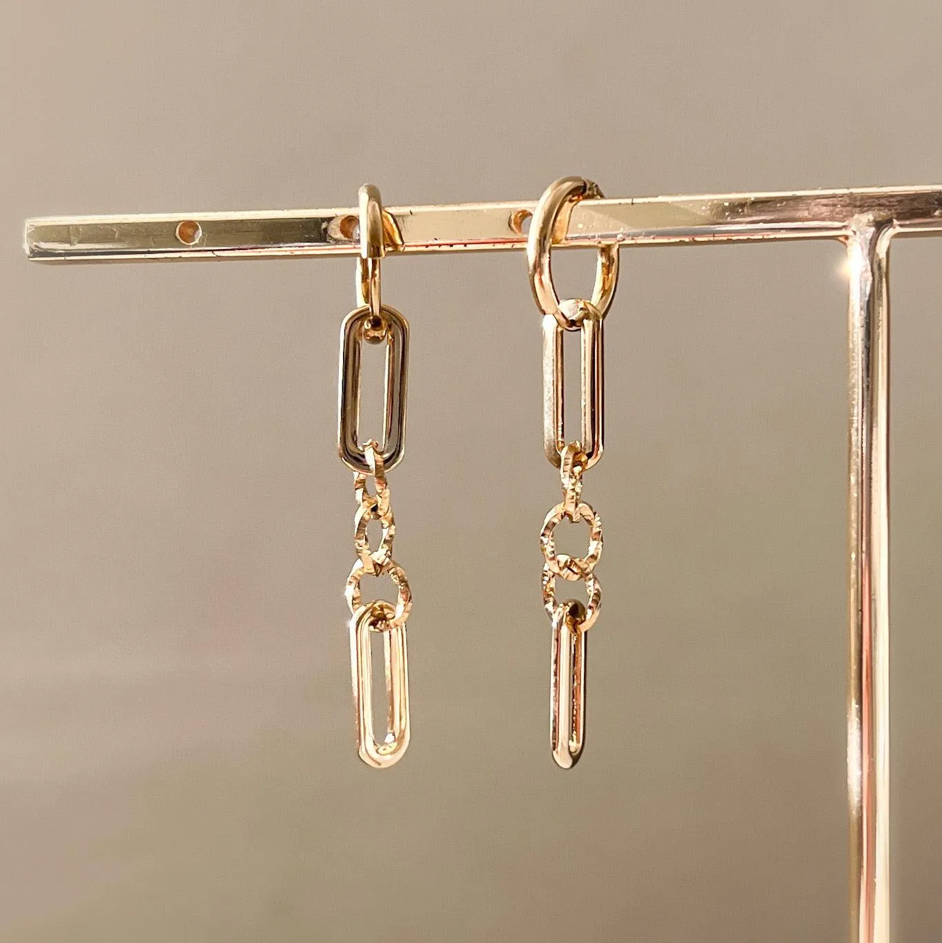 Chelsea Chain Link Earrings - LAST CHANCE!