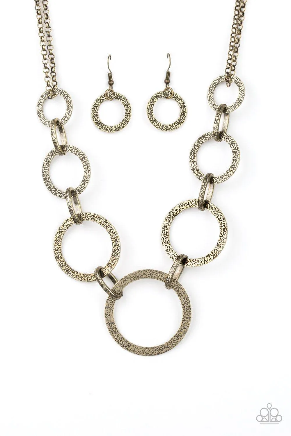 City Circus Brass Necklace - Paparazzi Accessories