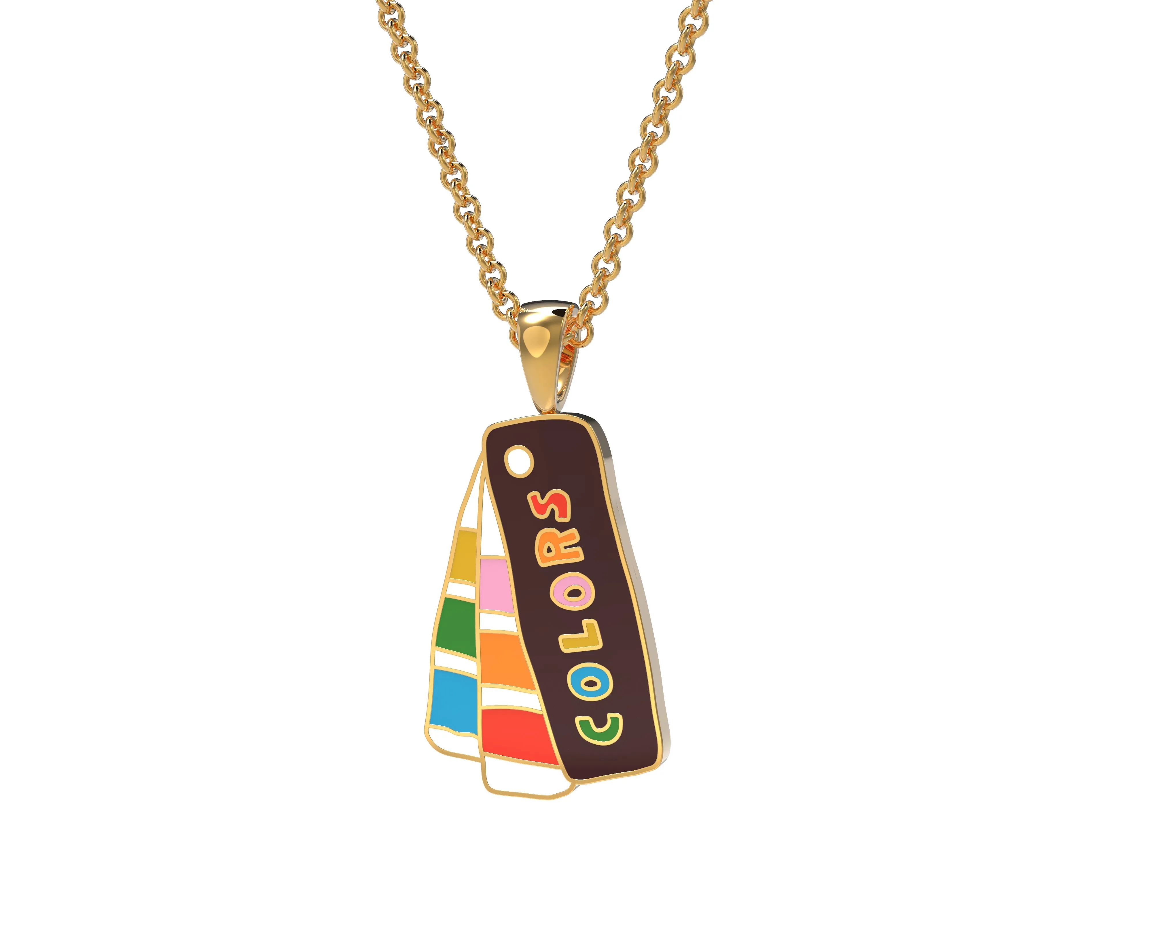 Color Swatch Pendant