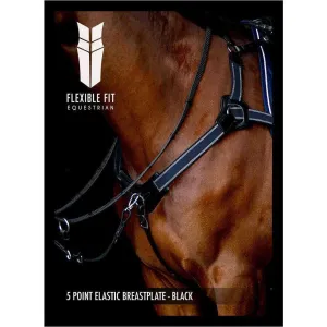 Flexible Fit Breastplate - 5 Point with Elastic