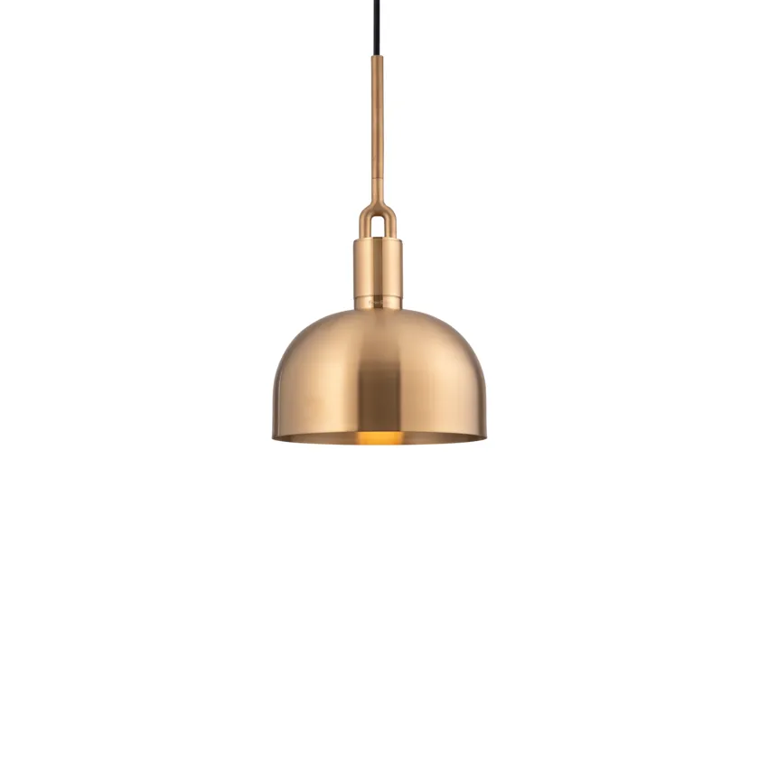 Forked Pendant / Shade / Medium / Brass