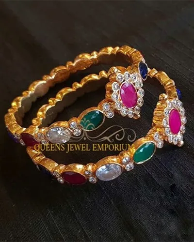 KANKAN NAVARATNA BANGLES