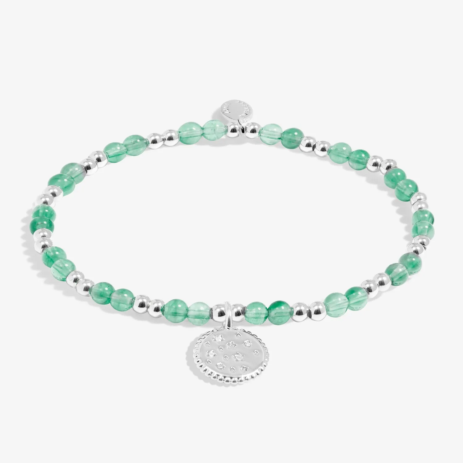 Kids A Little August Birthstone Silver Plated Bracelet C789