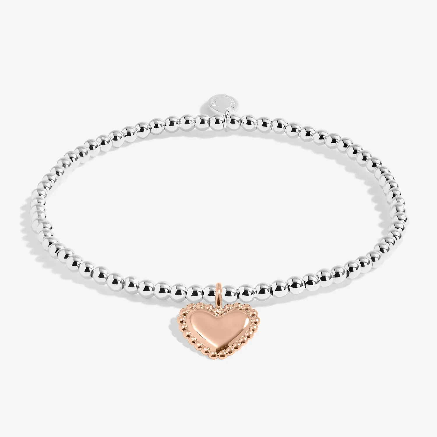 Kids A Little Lovely Daughter Silver Rose Gold Plated Bracelet C767