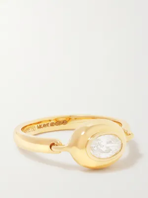 Lenox Reign 18kt gold diamond ring