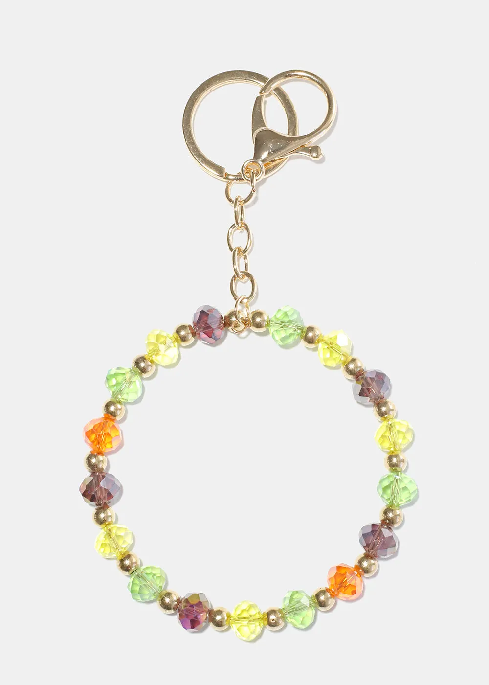 Multi Color Keychain Bracelet