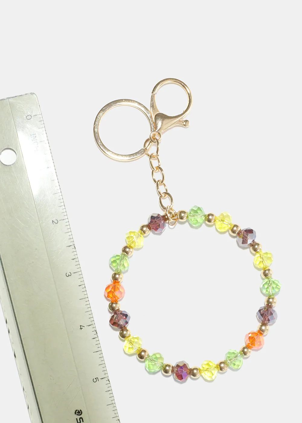 Multi Color Keychain Bracelet