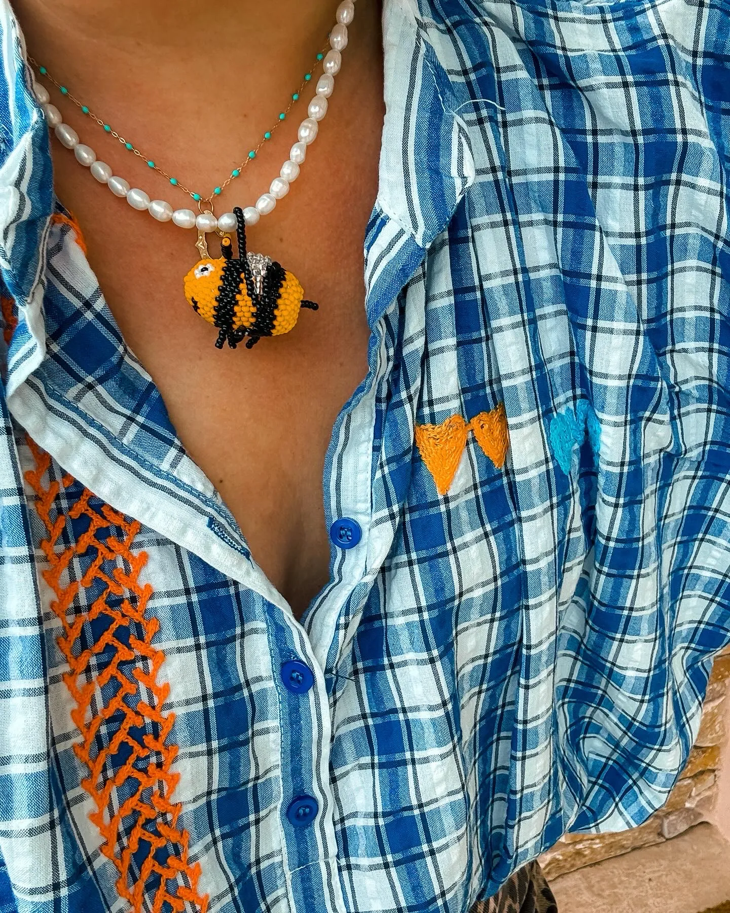 Nagual Bee Necklace