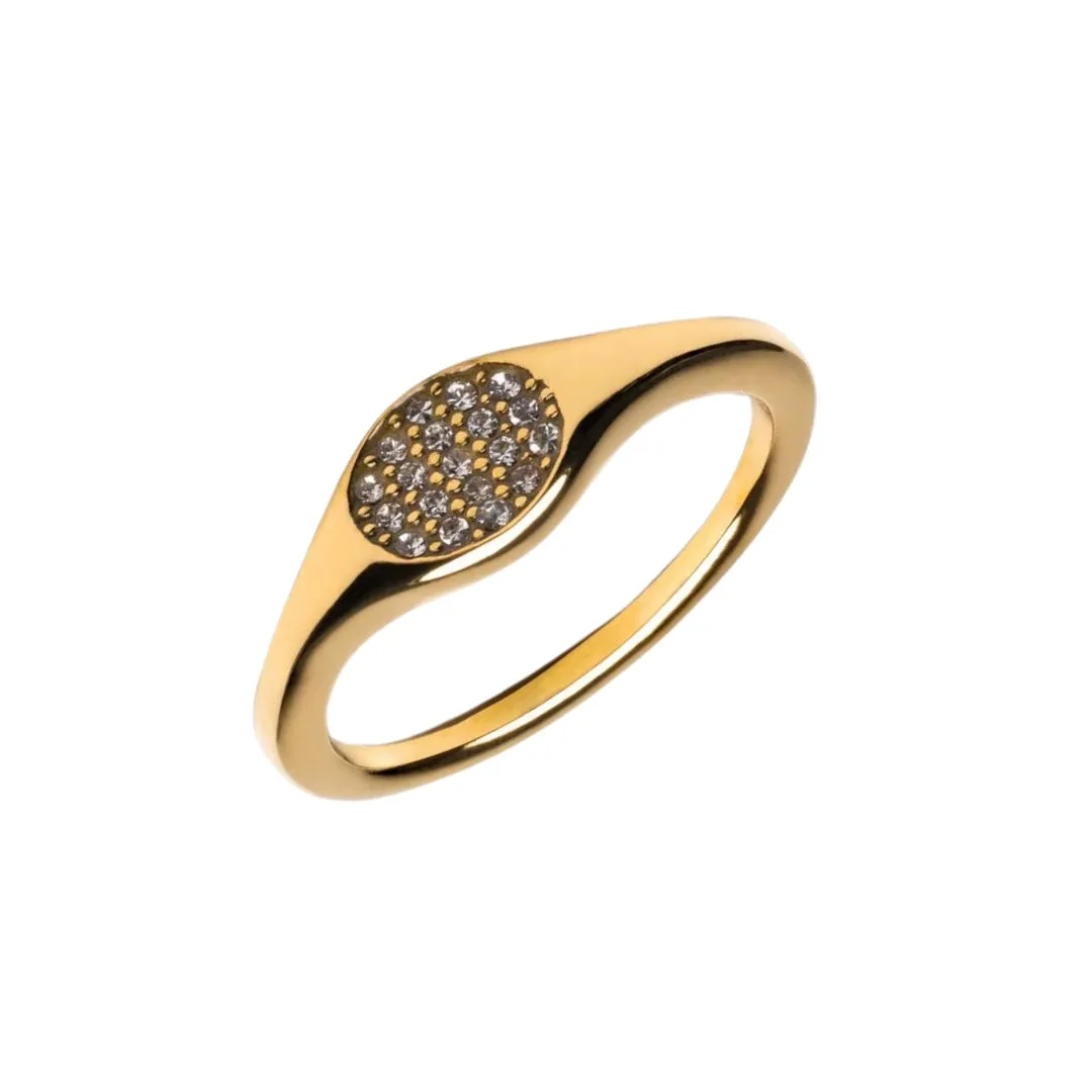 Oval Diamond Ring