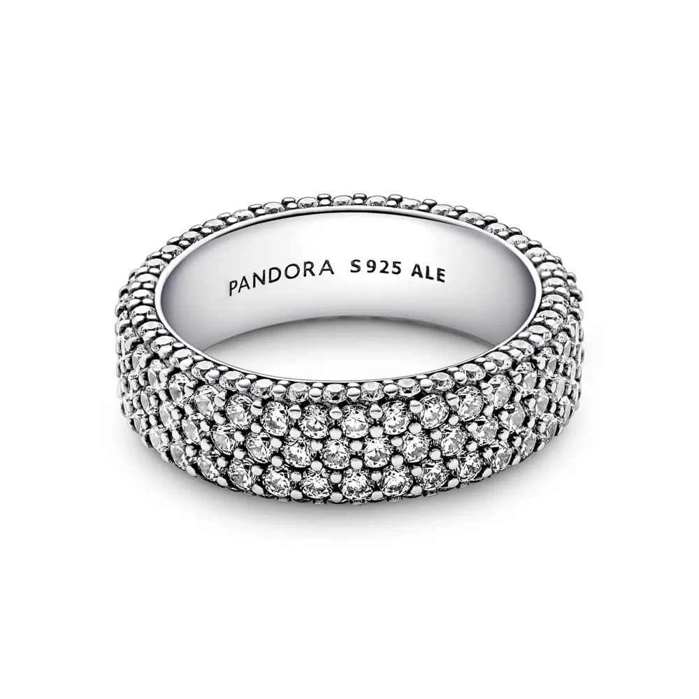 Pandora Timeless Pavé Triple-row Ring