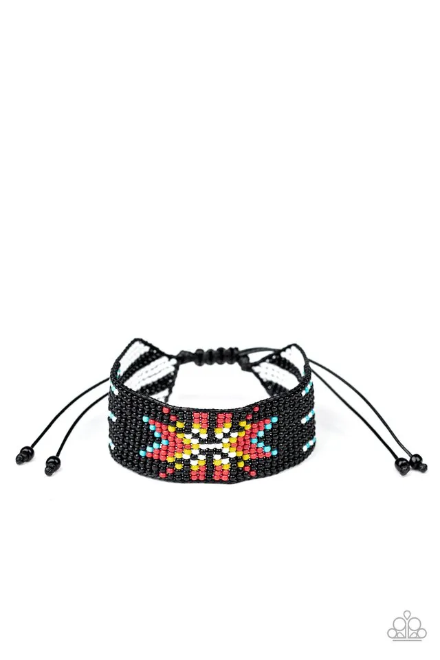 Paparazzi Bracelet ~ Beaded Badlands - Multi