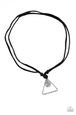 Paparazzi Necklace ~ Terra Traverse - Black