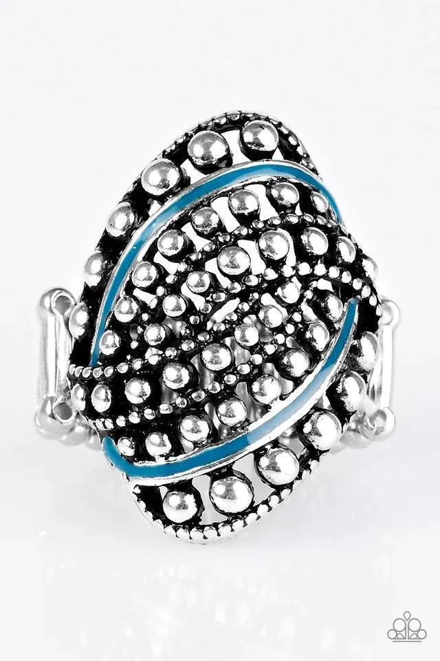 Paparazzi Ring ~ Battle Ready - Blue