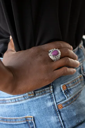 Paparazzi Ring ~ Desert Dream - Purple