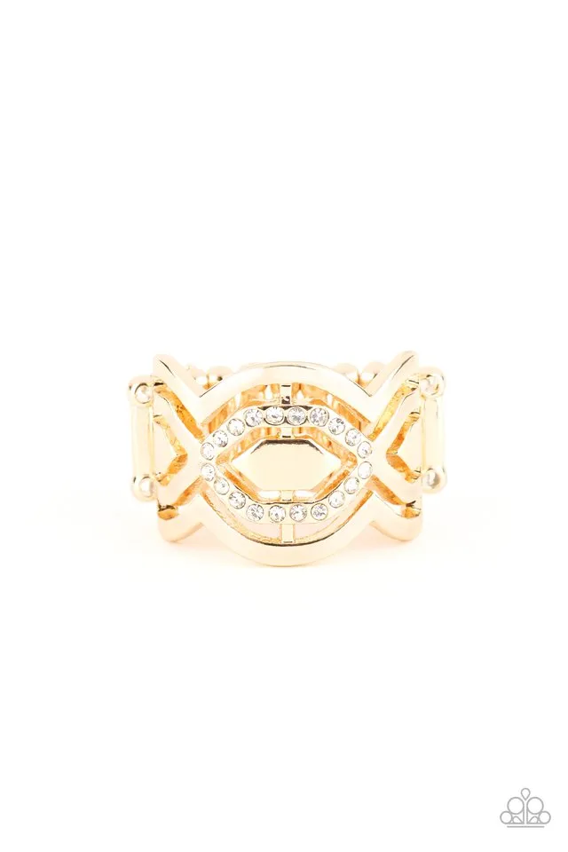 Paparazzi Ring ~ Divinely Deco - Gold