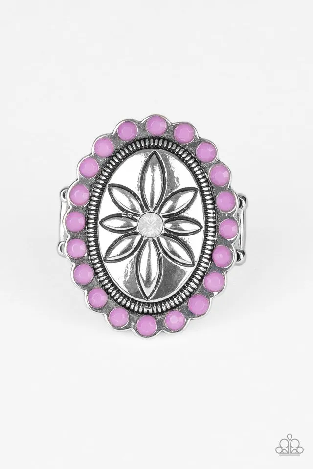 Paparazzi Ring ~ Garden Paradise - Purple