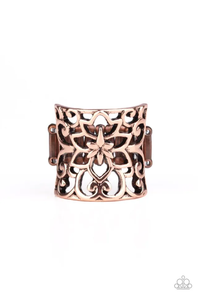 Paparazzi Ring ~ Guru Garden - Copper