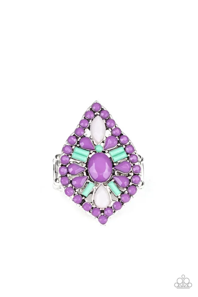 Paparazzi Ring ~ Jungle Jewelry - Purple