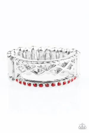 Paparazzi Ring ~ Money Makin Monday - Red