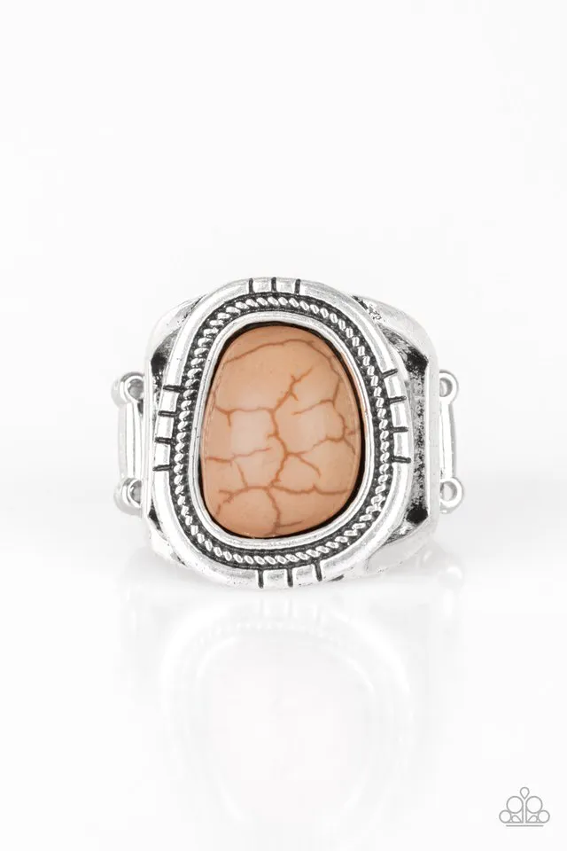 Paparazzi Ring ~ Out On The Range - Brown