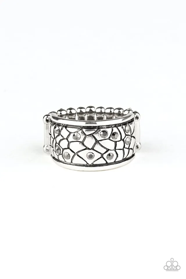 Paparazzi Ring ~ Pick Up The Pieces - Silver