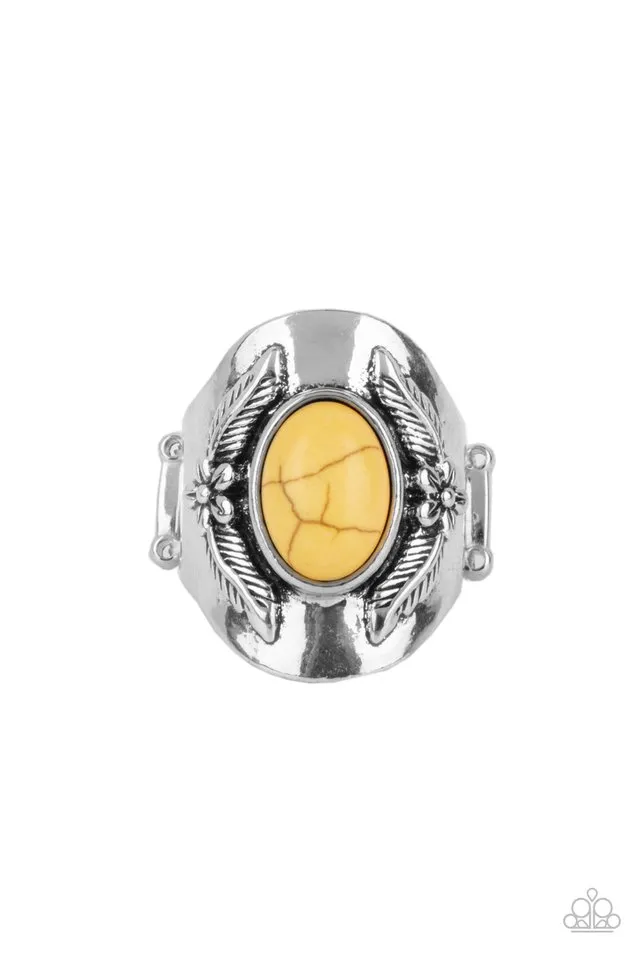 Paparazzi Ring ~ Santa Fe Sanctuary - Yellow