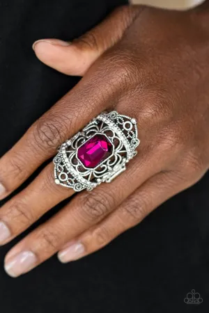 Paparazzi Ring ~ Undefinable Dazzle - Pink