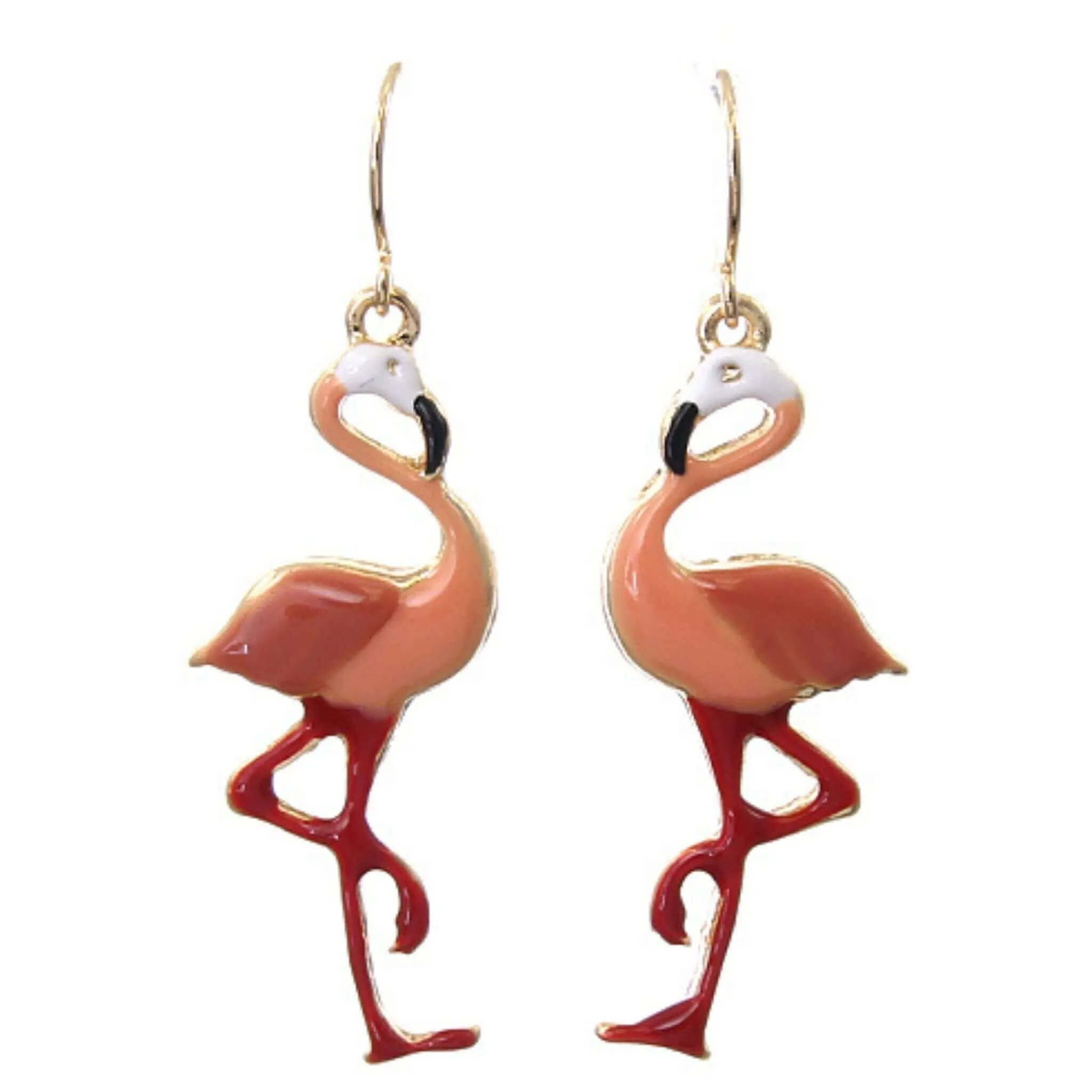 Pink Flamingo Earrings