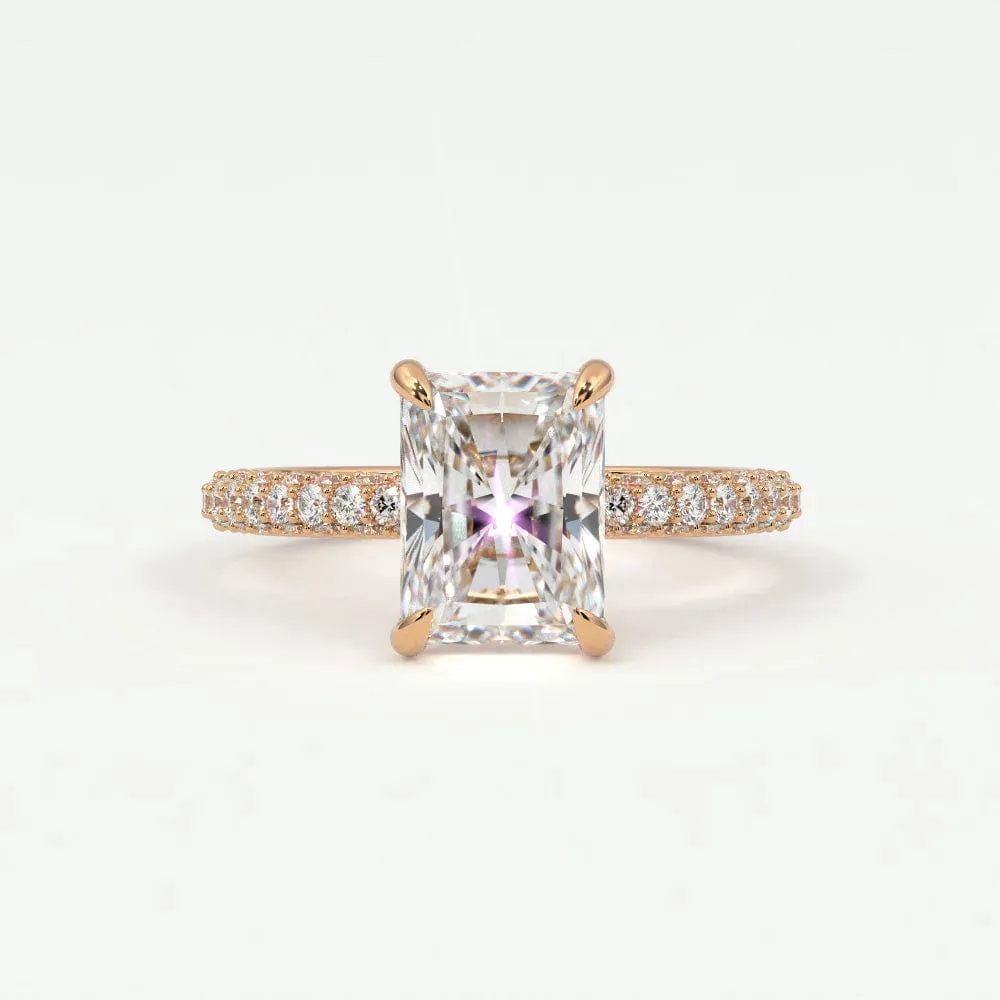 Radiant Cut Diamond Engagement Rings