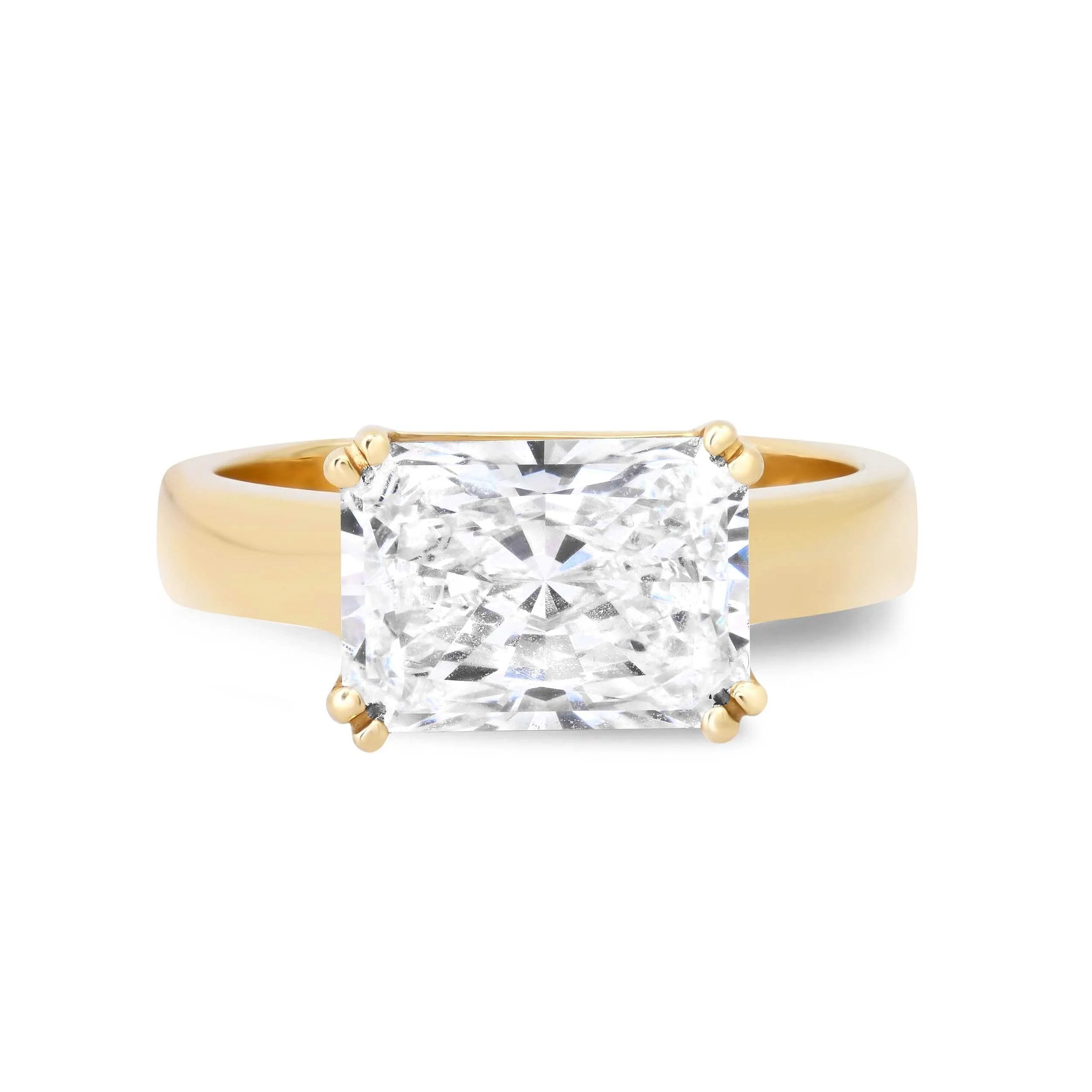 Radiant Cut Diamond Engagement Rings