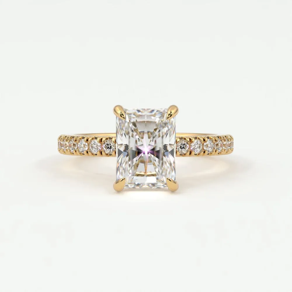 Radiant Cut Diamond Engagement Rings