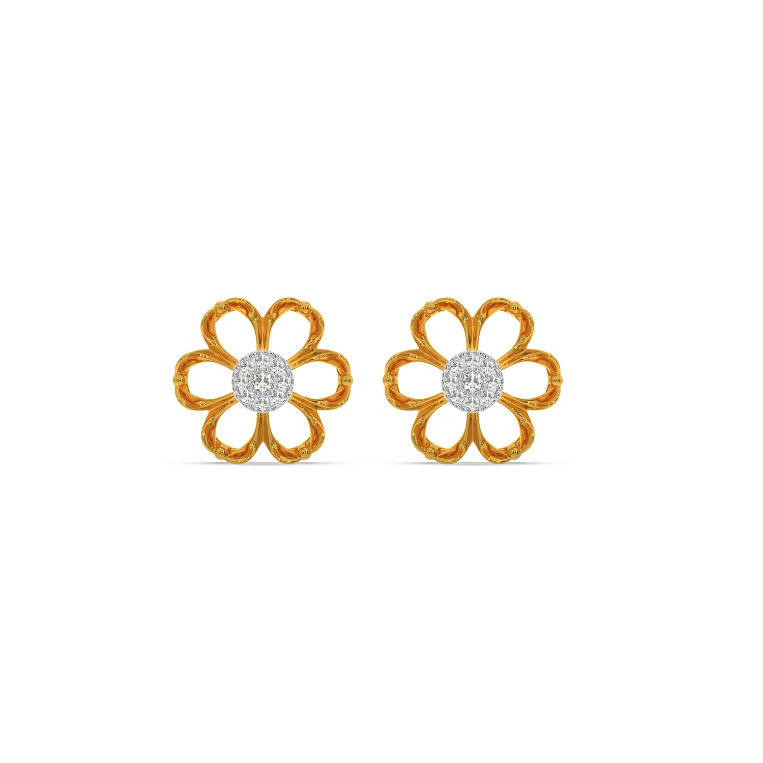 Simple Flower Earring