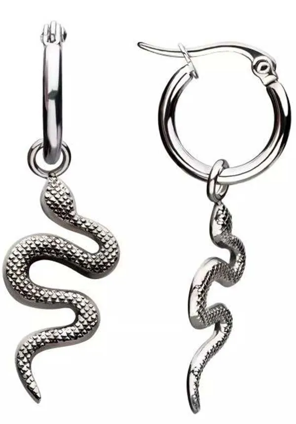 Snake Charmer | HOOP EARRINGS