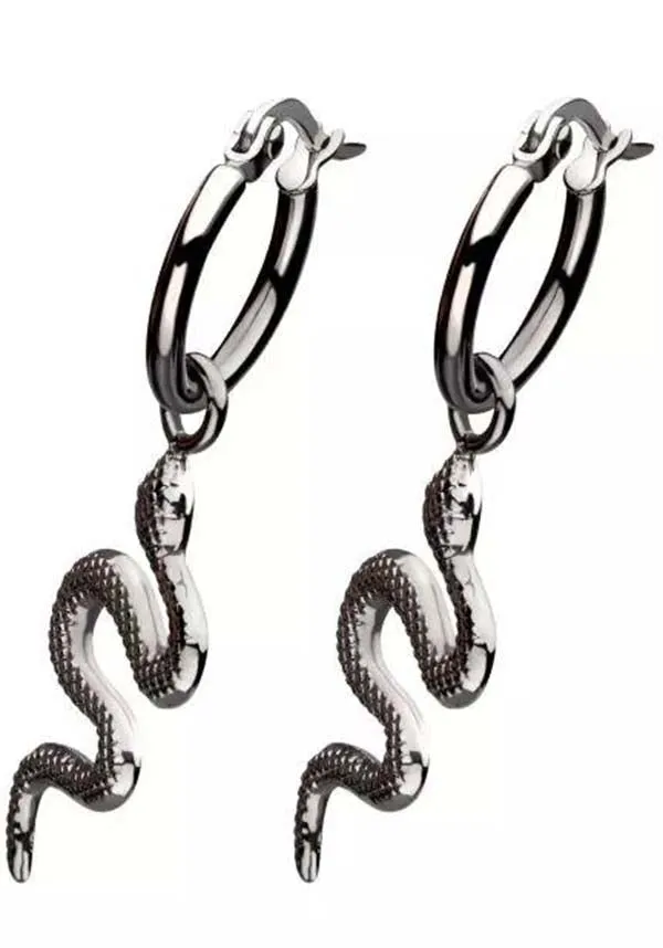 Snake Charmer | HOOP EARRINGS