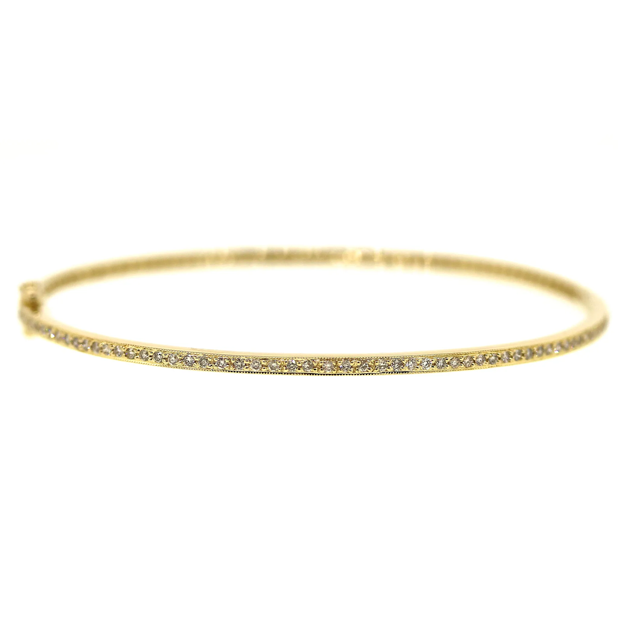 Stackables 14 kt Tri-color Gold Bangles Set of 3