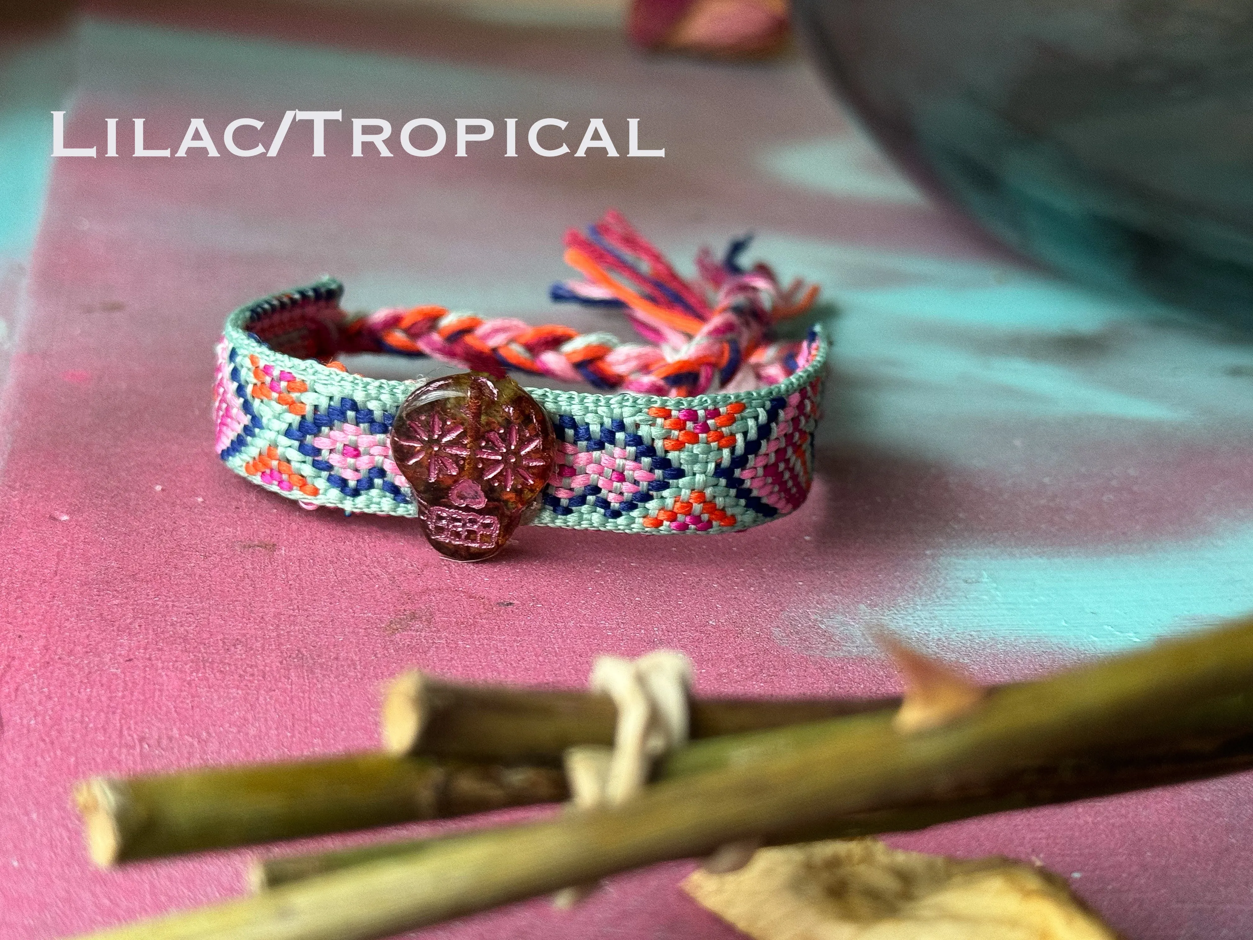 Sugar Skull Friendship Bracelets NEW