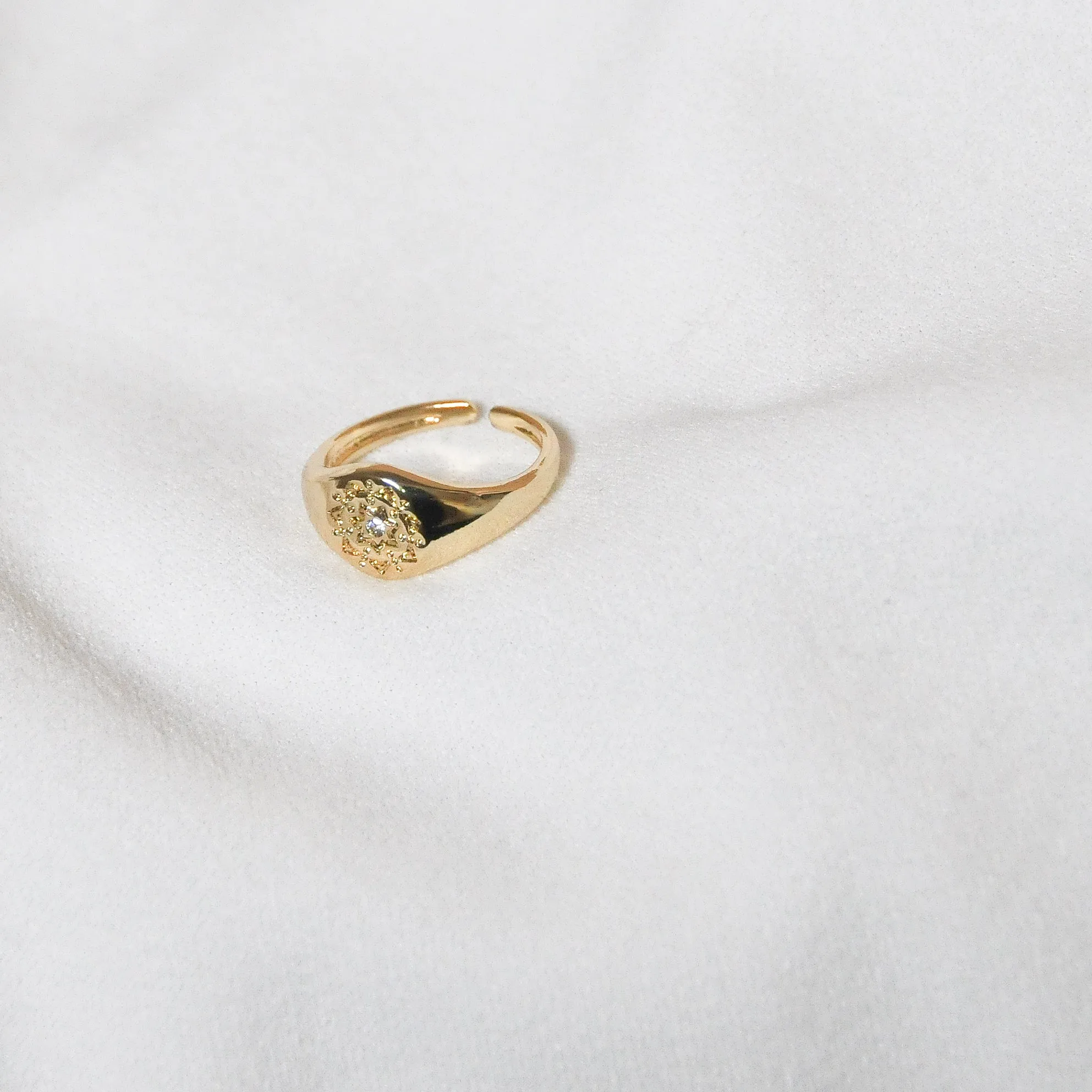 Sun Signet Ring